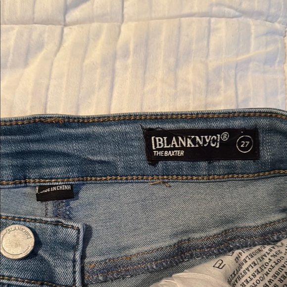 Distressed The Baxter Women's Jeans BlankNYC - Picture 2 of 13
